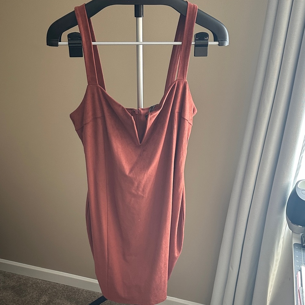 Forever 21 Rust Red Mini Dress